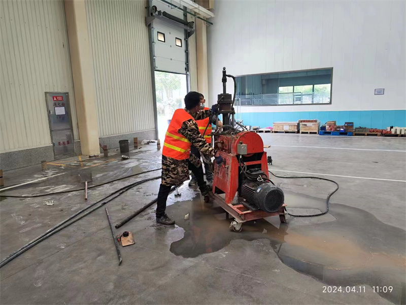 宁国厂房地面下沉塌陷注浆加固施工